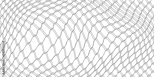 Mesh texture for fishing nets. Seamless pattern for sportswear or soccer goal, volleyball net, basketball hoop, hockey, athletics. Abstract net background for sports