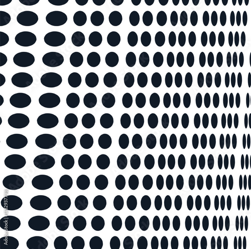 The texture consists of circles that generally become smaller towards one side.