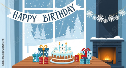 Birthday greeting card