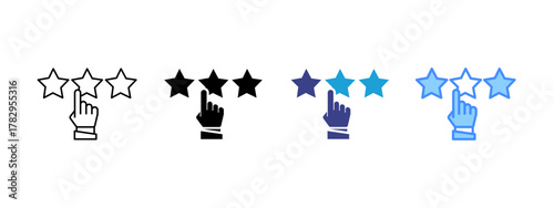 Touch  icon set multiple style collection