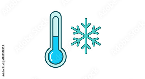 Stylized whisk for baking and cooking isolated on white background