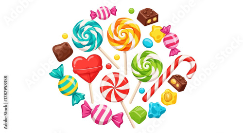 Modern kitchen whisk illustration with smooth curves and clean lines