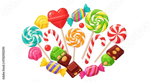 Modern kitchen whisk illustration with clean lines