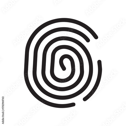 Cosmic Abstract Fingerprint Design Showing Universal Identity and Modern Depth
