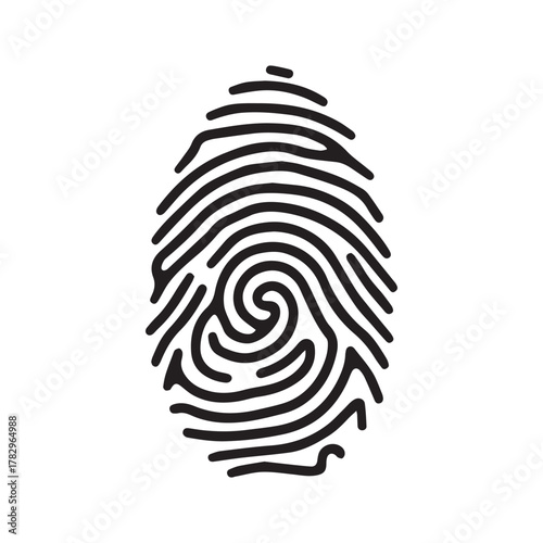 Industrial Abstract Fingerprint Design Showing Bold Identity and Innovation