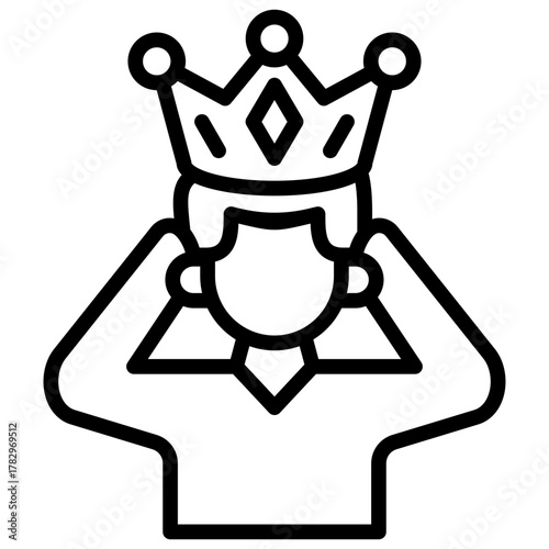 Confidence  Icon Element For Design