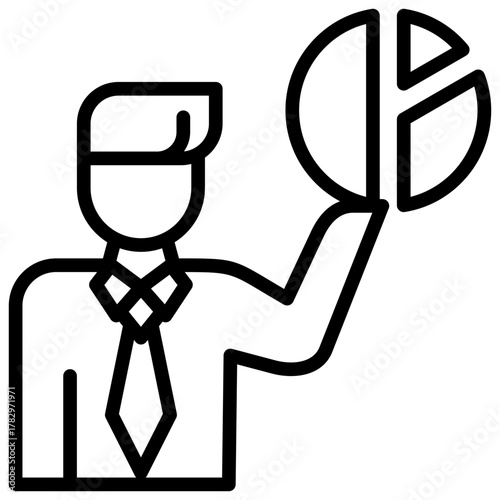 Shareholders  Icon Element For Design