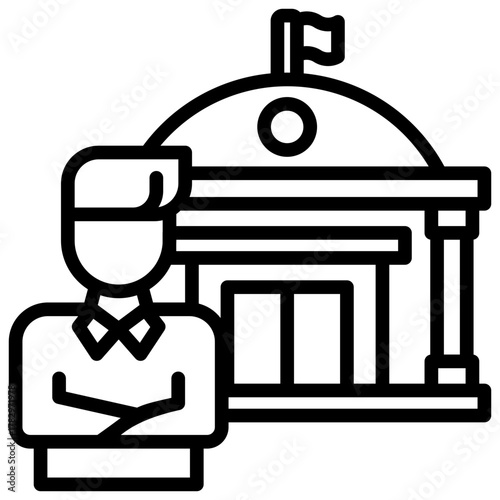 Governance  Icon Element For Design