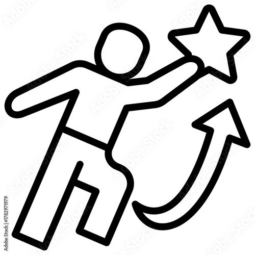 Leadership  Icon Element For Design