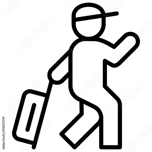 Travel  Icon Element For Design