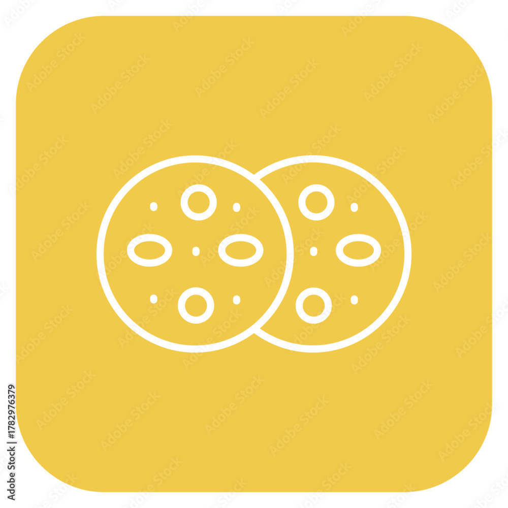 Obraz premium Cookies Icon