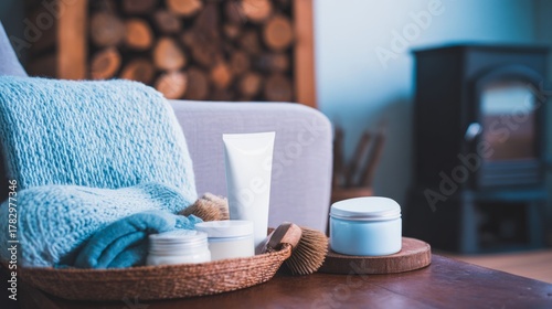 Create a "home SPA" experience and promote products such as fragrances, body ...