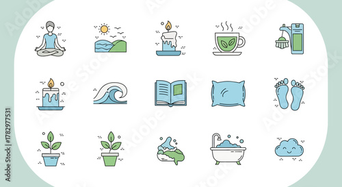 A young girl gazes intently at the horizon during a vibrant sunset on a clear beach