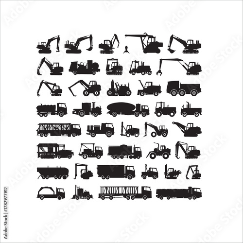 VARIOUS KINDS OF ALL MACHINE VECTOR .