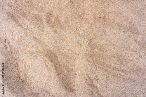 Fototapeta Naklejka Na Ścianę i Meble -  sand texture background. shot with high angle view