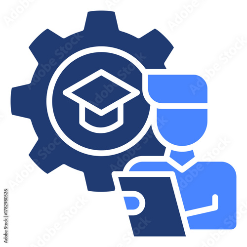 Apprenticeship  Icon Element For Design