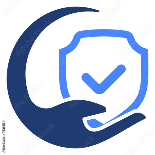 Protective Measures  Icon Element For Design