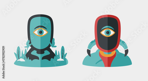 A cheerful, vibrant, and fun vector graphic illustration of a happy cartoon bumblebee collecting honey