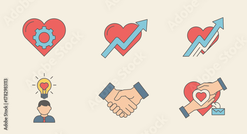 A cheerful, vibrant, and fun vector graphic illustration of a happy cartoon bumblebee collecting honey