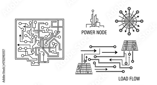 A cheerful, vibrant, and fun vector graphic illustration of a happy cartoon bumblebee collecting honey