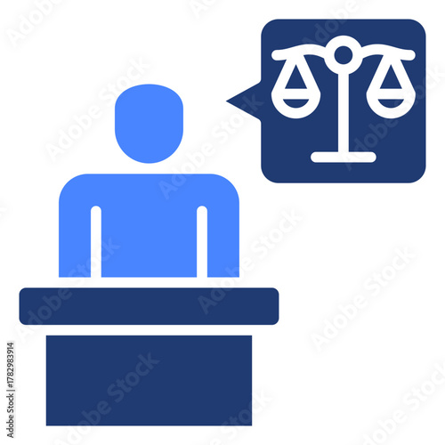 Legal  Icon Element For Design