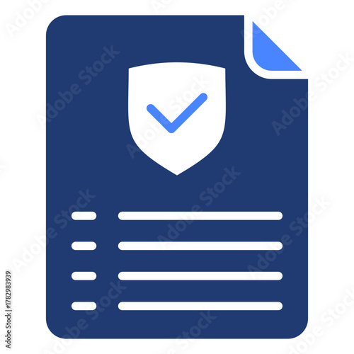 Document  Icon Element For Design