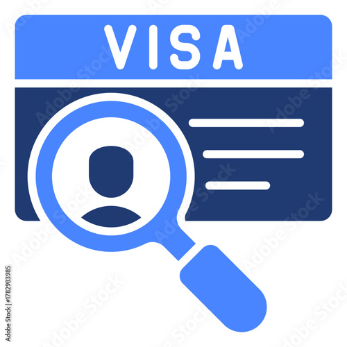 Identification  Icon Element For Design