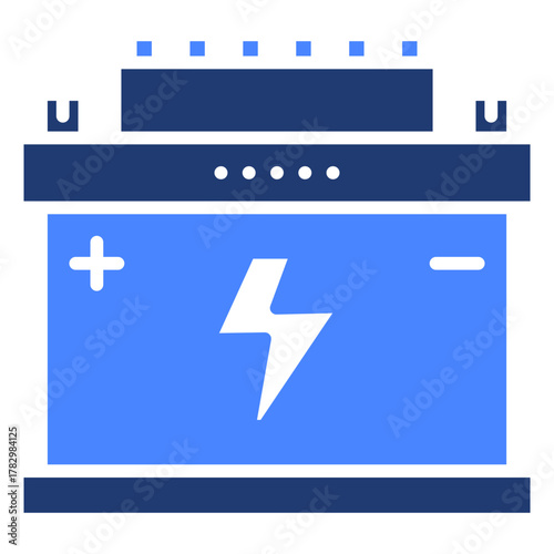 Battery Power  Icon Element For Design