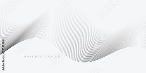 abstract creative wave line effect for background.