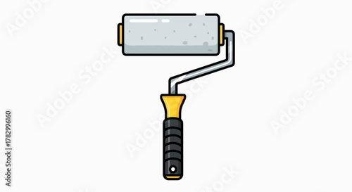 Essential Paint Roller Tool for Home Improvement and DIY Decoration Projects