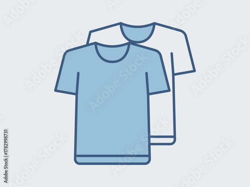 Clothing icon. Supermarket icon vector. Outline vector icons. Flat illustration concept.