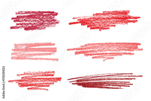 Set of brush paint stroke texture swatch Hand painted background Ink scribble dab clipart Paint smudge for tags and stamps design