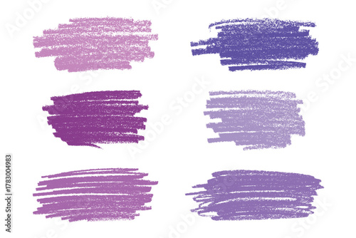 Set of brush paint stroke texture swatch Hand painted background Ink scribble dab clipart Paint smudge for tags and stamps design