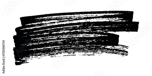 Brush paint stroke texture swatch Hand painted background Ink scribble dab clipart Paint smudge for tags and stamps design