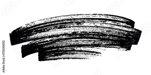 Brush paint stroke texture swatch Hand painted background Ink scribble dab clipart Paint smudge for tags and stamps design