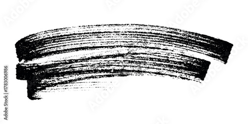 Brush paint stroke texture swatch Hand painted background Ink scribble dab clipart Paint smudge for tags and stamps design