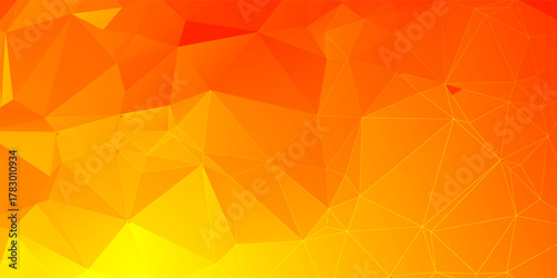 Vector brown polygonal abstract background