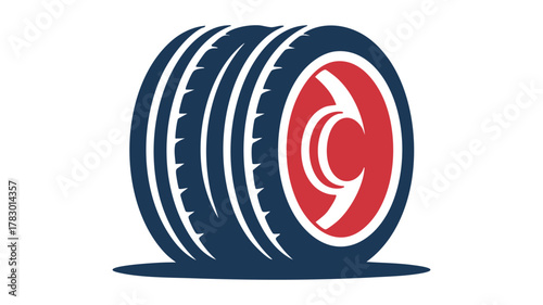 Vintage cruiser motorcycle art