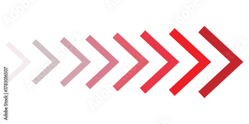 Dynamic moving arrow symbol. Arrow, cursor, dynamic fast symbol sign. eps 10