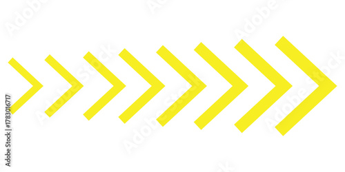 Dynamic moving arrow symbol. Arrow, cursor, dynamic fast symbol sign. eps 10