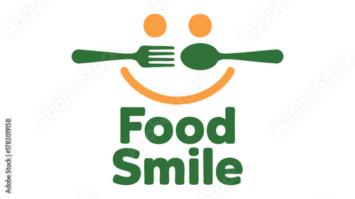 Food smile brand identity concept
