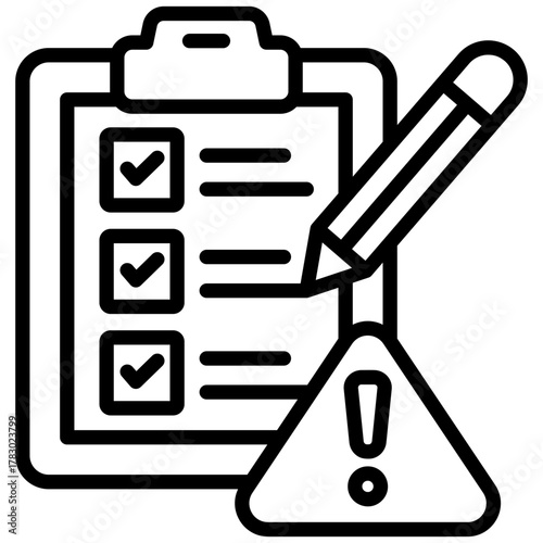 Risk Assessment Icon