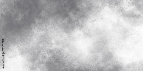 Abstract background with dark gray watercolor texture. Marble texture background smoky and fog effect for photos and art works. black and white color smoke fog on isolated background.