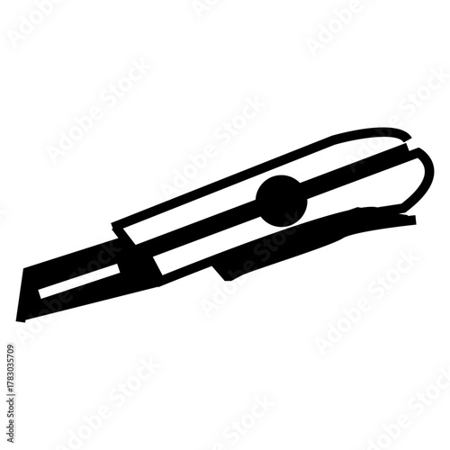 vector illustration cutter tools icon