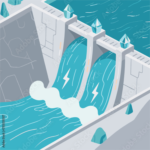 Hydroelectric Dam Water Power