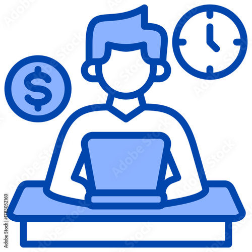 Freelance Icon Element For Design