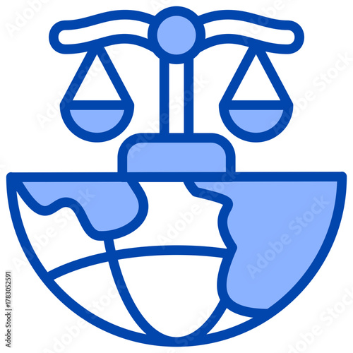Law Icon Element For Design