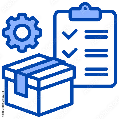 Inventory Management Icon Element For Design