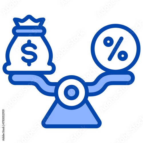 Scale Icon Element For Design
