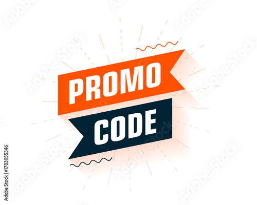 exclusive promo code for web or retail marketing